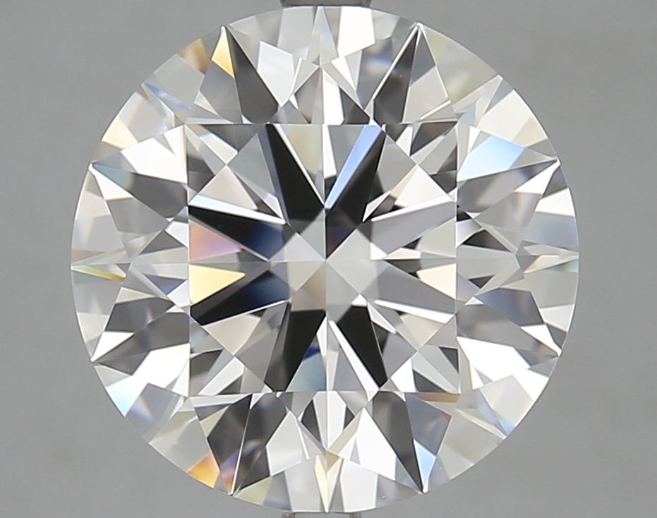 6.05 ct F VVS1 Round Ideal lab diamond