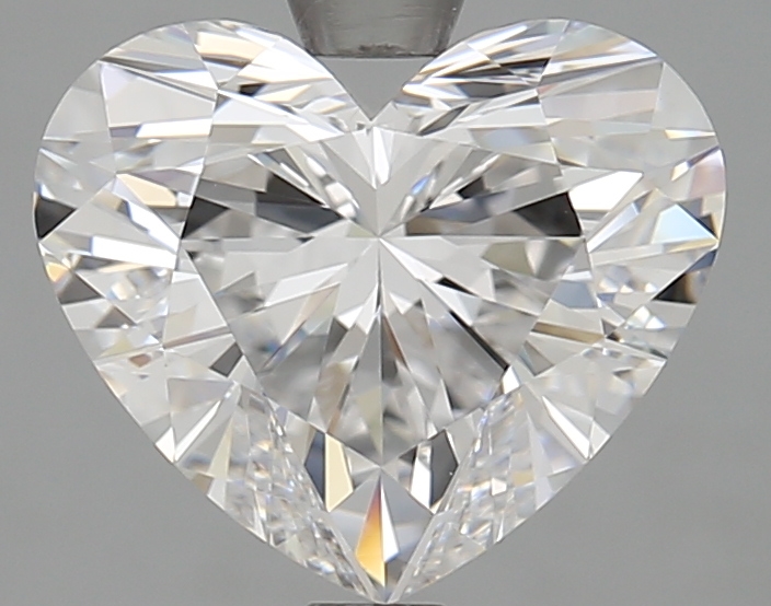3.02 Carat Heart Lab-Grown Diamond, DVVS2, GIA Certified