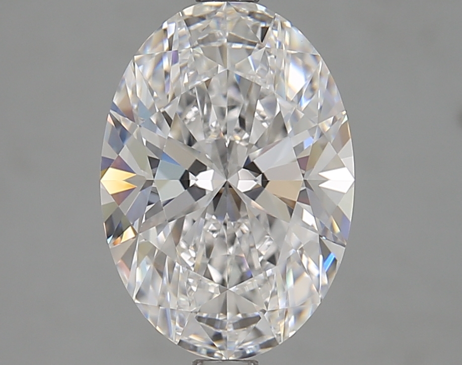 3.1 Carat Oval Lab-Grown Diamond, DVVS2, GIA Certified