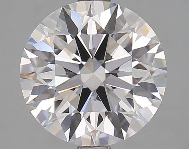 2.81 Carat Round Lab-Grown Diamond, DVVS1, GIA Certified