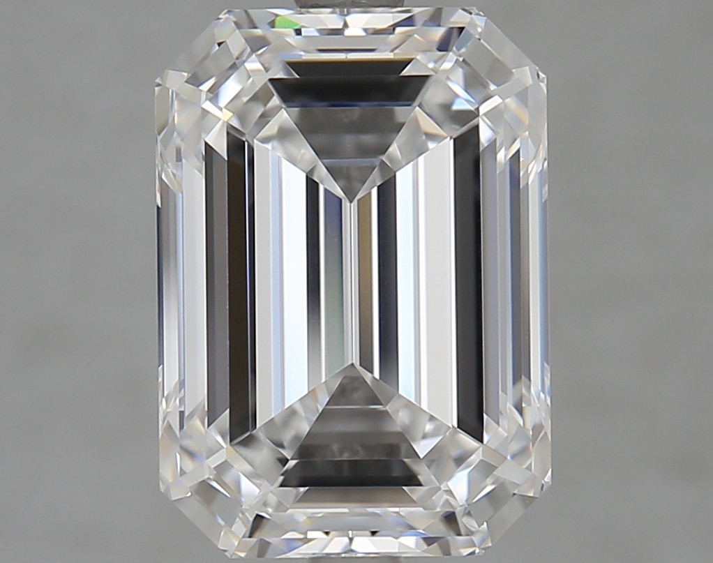 Emerald cut 4.53ct D VVS2